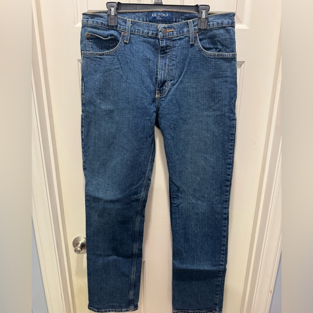 Arizona Jean Co. Flex Relaxed Straight Fit Jeans